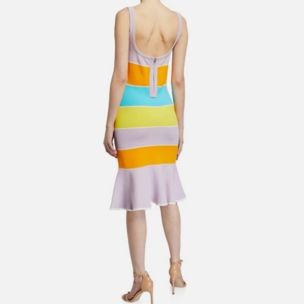 Tanya Taylor Dress Noreen Knit Sundress colorblock